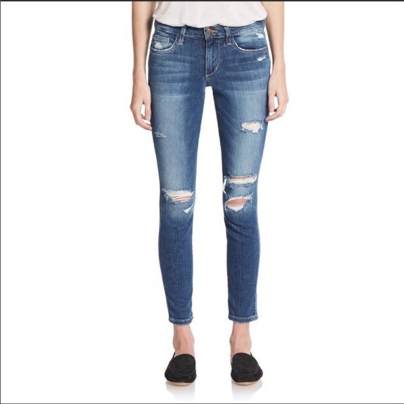Joe's Jeans Denim - {JOES JEANS} Keagan Skinny Distressed Jeans